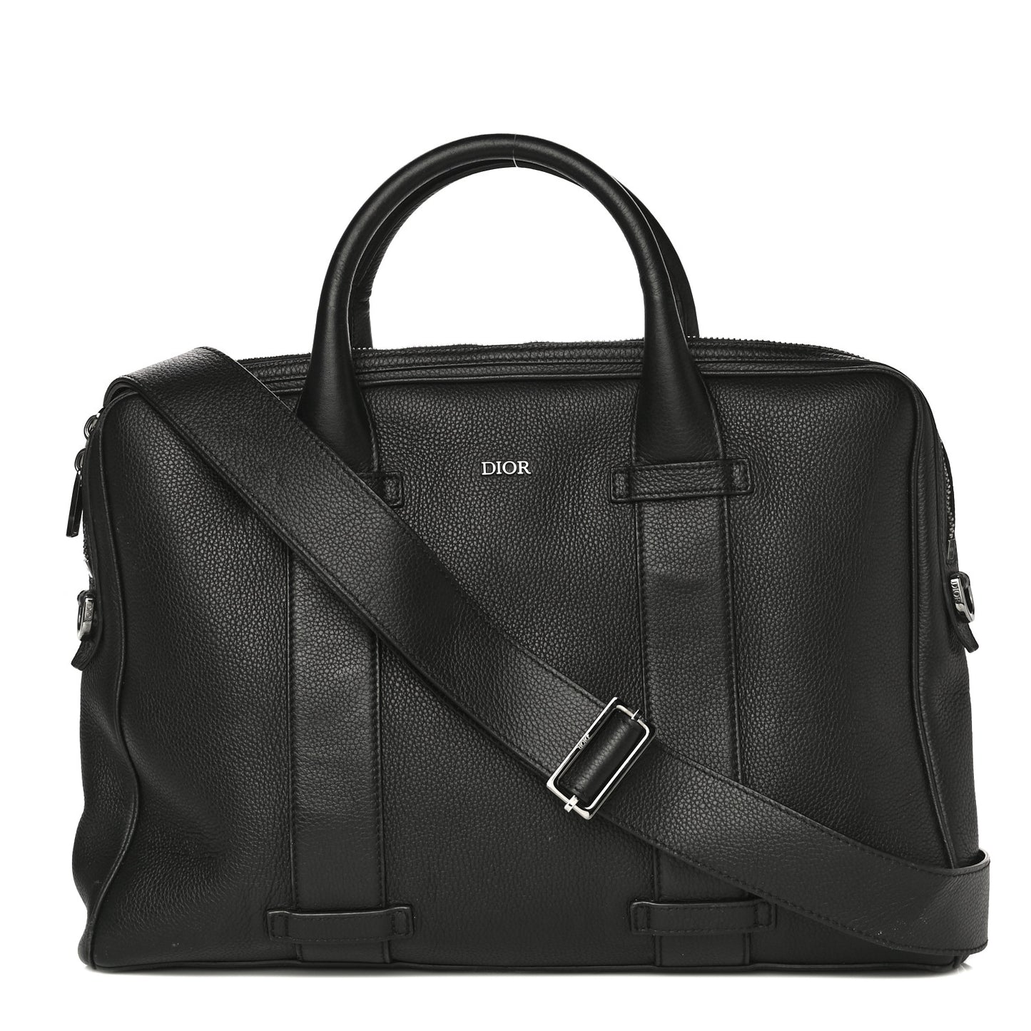 HOMME Calfskin Briefcase Black