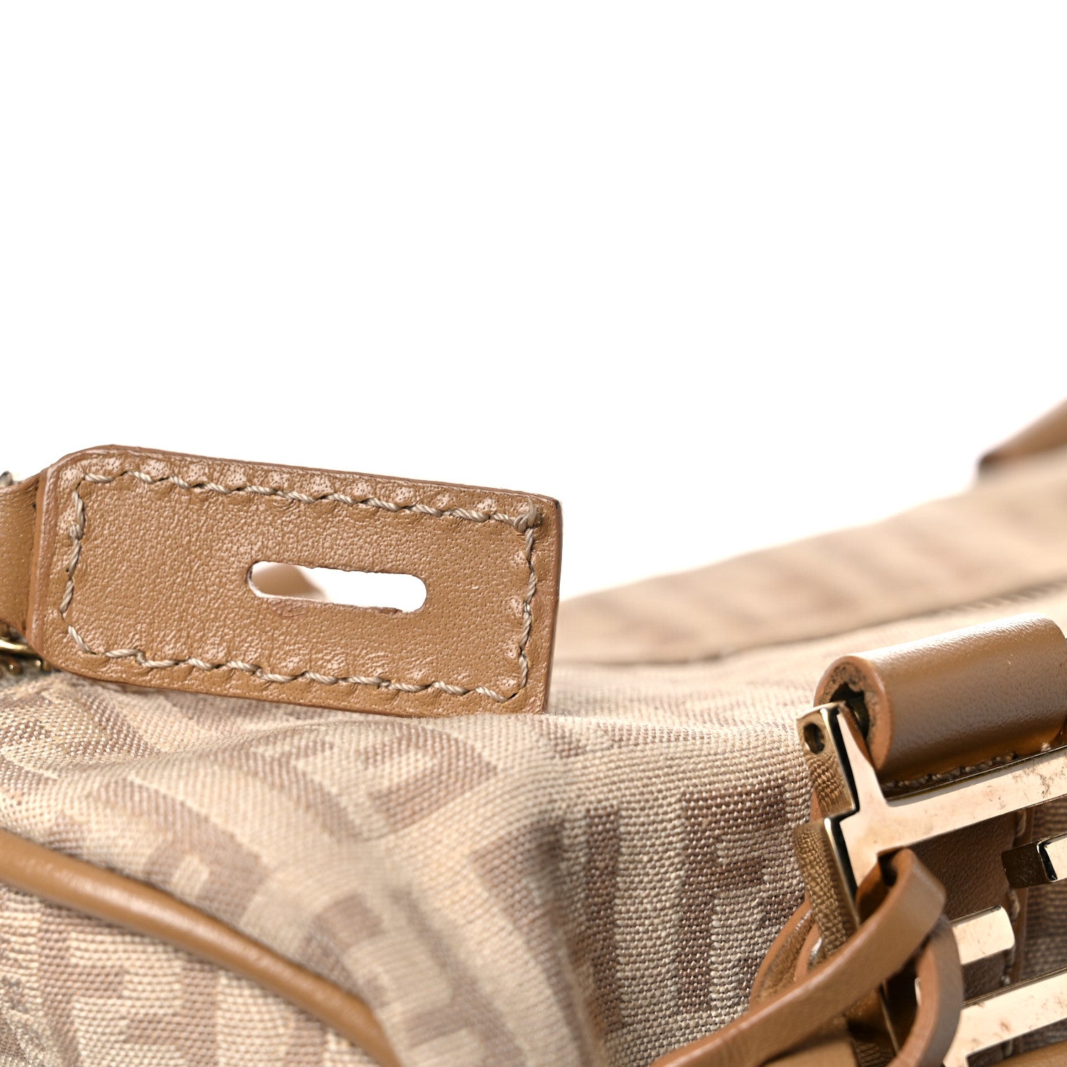 Fendi Zucchino Vitello Boston Beige Tortora 17 of 25