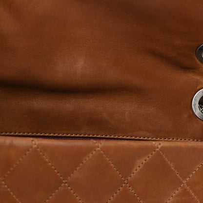 Chanel Iridescent Calfskin Medium In The Mix Flap Light Brown 11 of 12