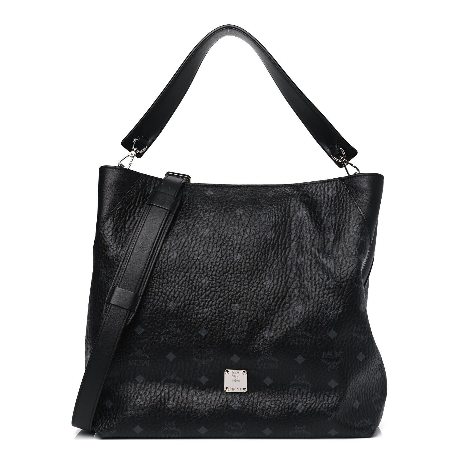 MCM Visetos Large Klara Hobo Black 1 of 5