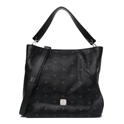 MCM Visetos Large Klara Hobo Black 1 of 5