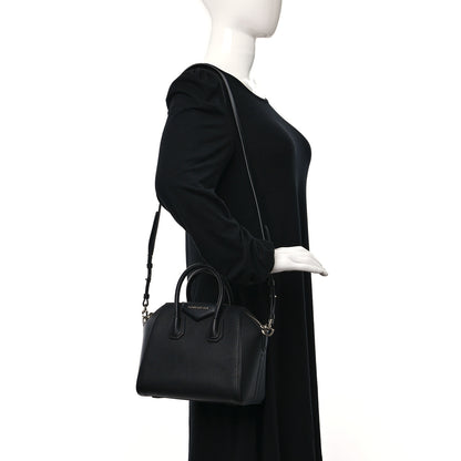 Givenchy Sugar Goatskin Mini Antigona Black 2 of 9