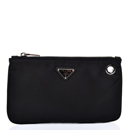 Prada Tessuto Nylon Pouch Set Royal Black 13 of 14