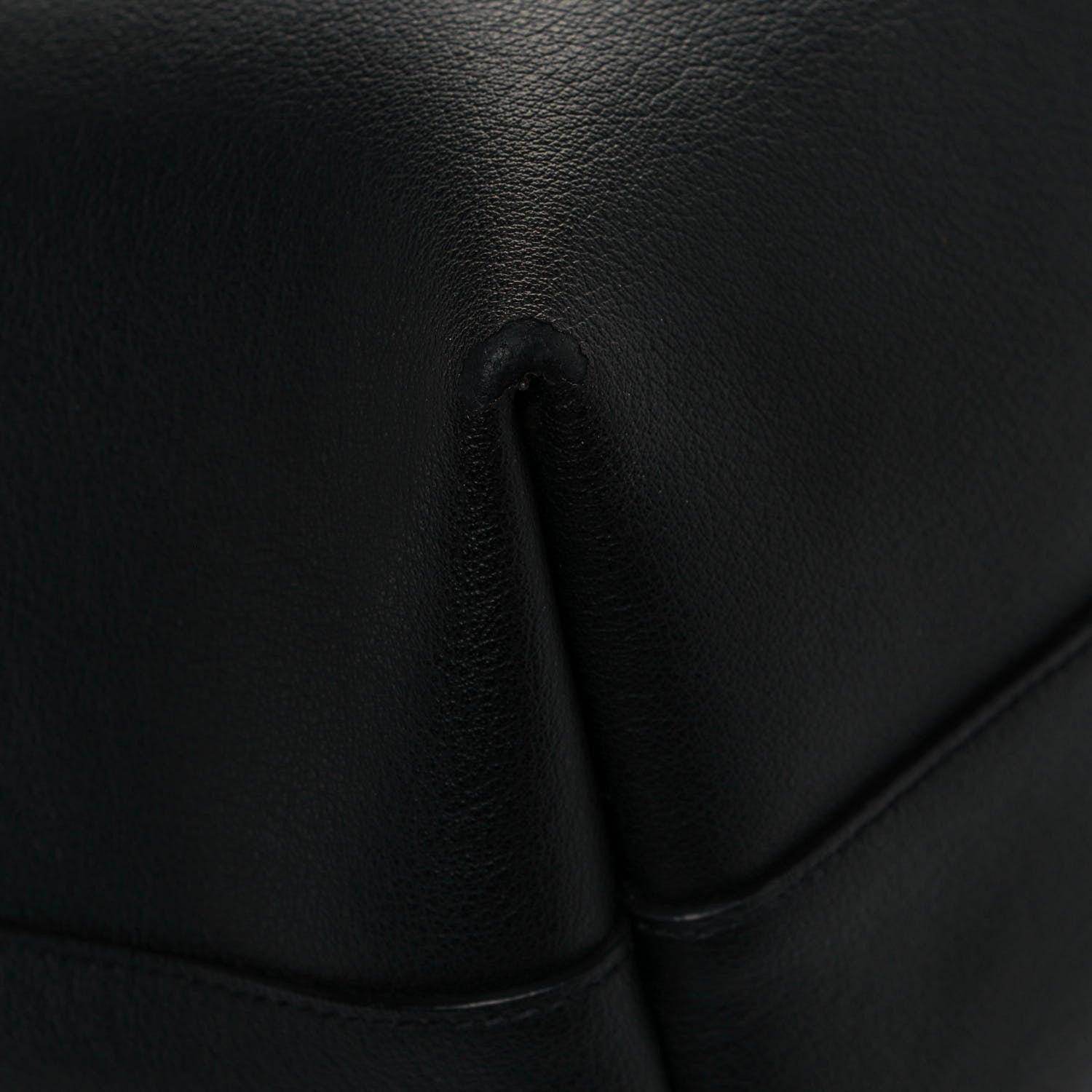 Saint Laurent Calfskin Large Shopping Tote Black 12 of 16