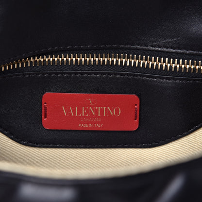 Valentino Garavani Nappa Medium Candystud Top Handle Bag Black Poudre 7 of 10