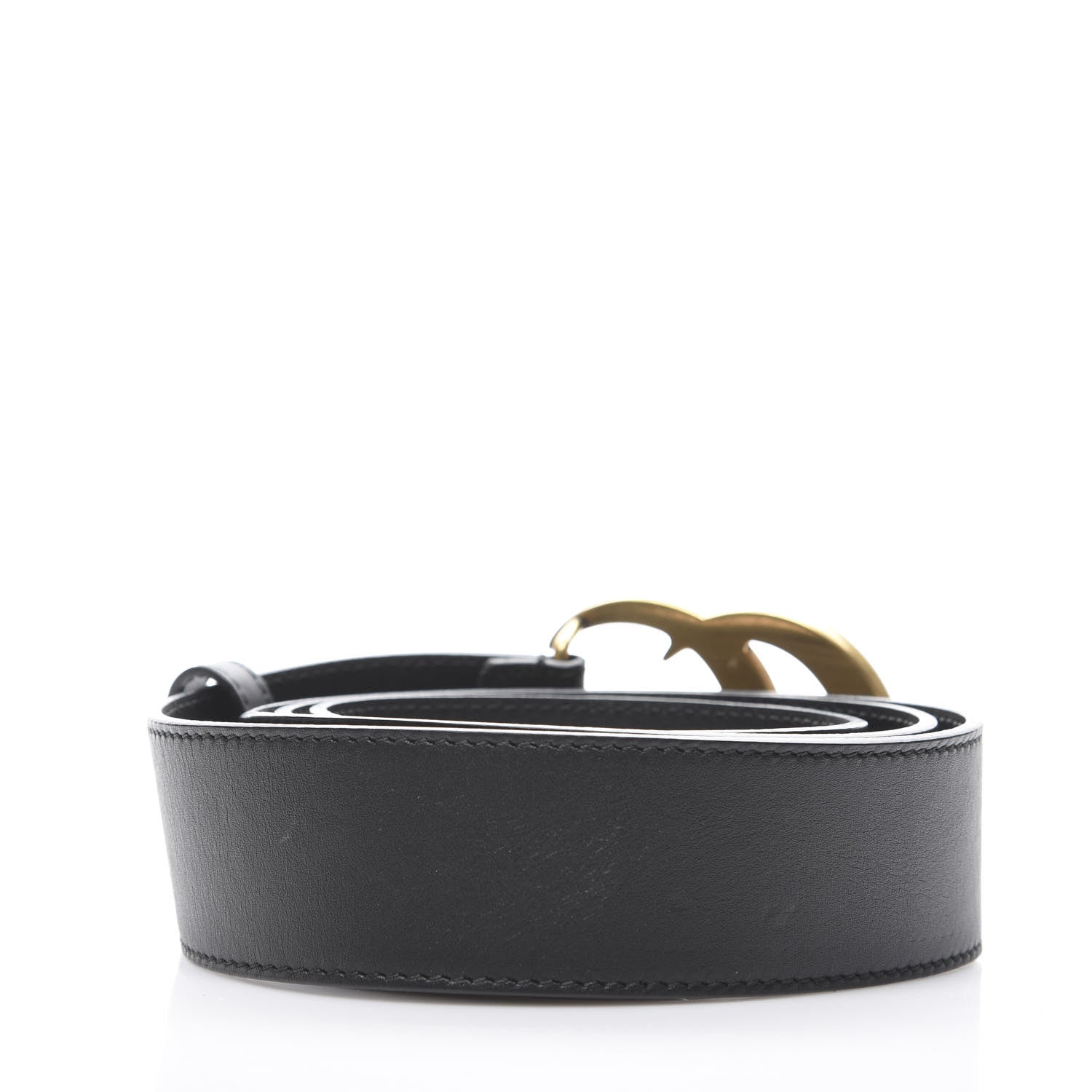 Gucci Calfskin Double G 40mm Belt 105 42 Black 2 of 4