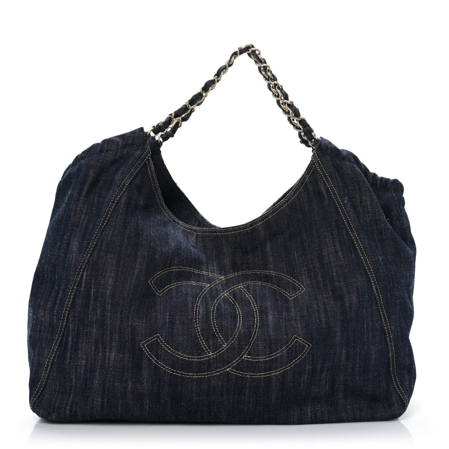 Denim XL Coco Cabas Tote Blue