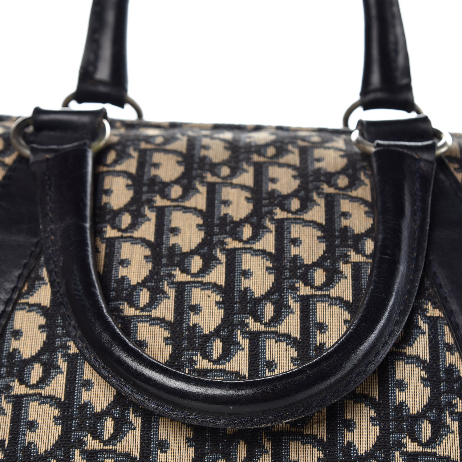 Christian Dior Monogram Duffle Navy Blue 13 of 13