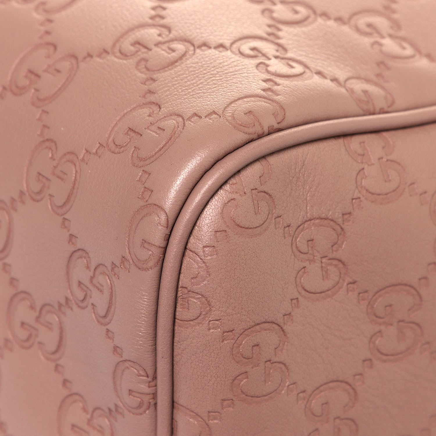 Gucci Guccissima Medium Joy Boston Winter Rose 9 of 12