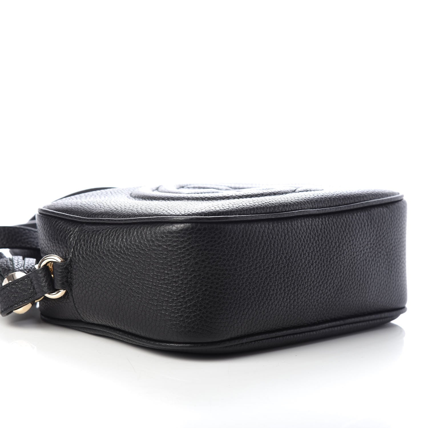 Gucci Pebbled Calfskin Small Soho Disco Bag Black 8 of 9