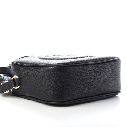 Gucci Pebbled Calfskin Small Soho Disco Bag Black 8 of 9