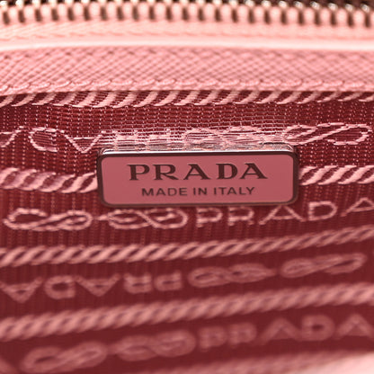 Prada Saffiano Lux Micro Galleria Shoulder Bag Petalo 6 of 10