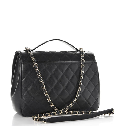 Chanel Caviar Quilted Large Business Affinity Flap Black 3 of 13