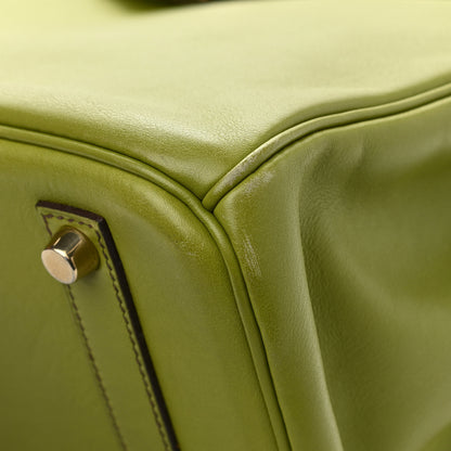 Hermes Swift Birkin 35 Vert Anis 13 of 19