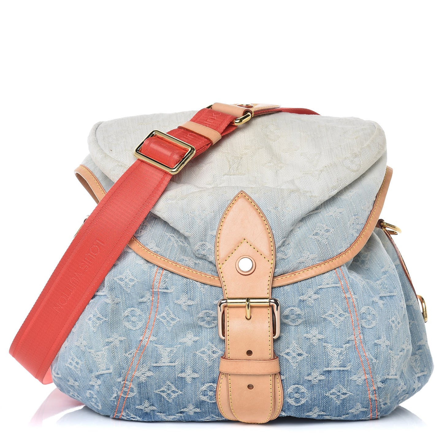 Denim Sunshine Messenger Blue