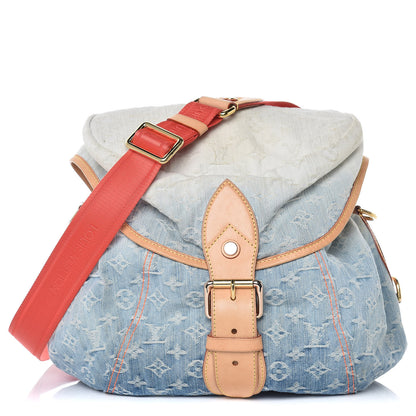 Louis Vuitton Denim Sunshine Messenger Blue 1 of 22