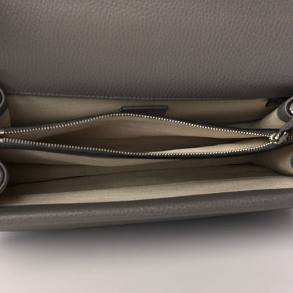 Gucci Pebbled Calfskin Small Dionysus Shoulder Bag Dusty Grey 5 of 11