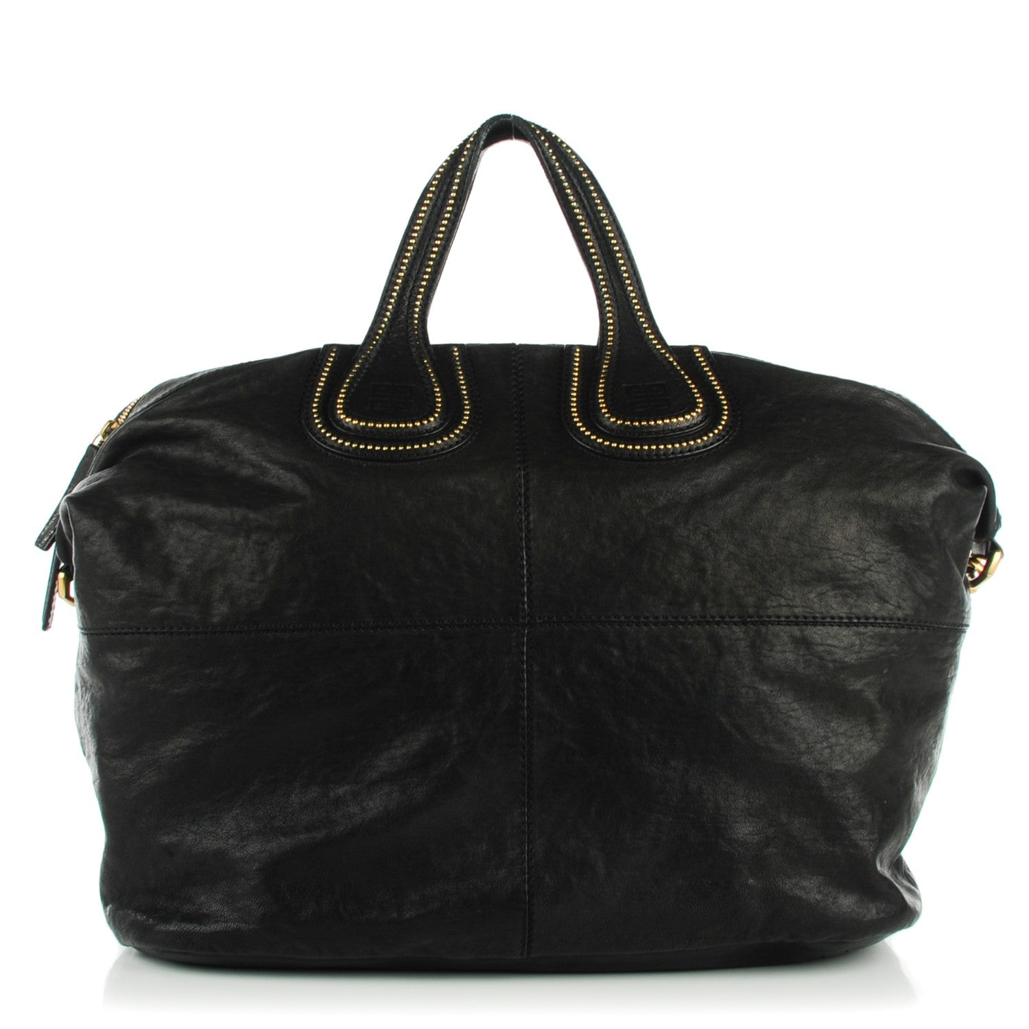 Givenchy Lambskin Studded Large Nightingale Black 1 of 8