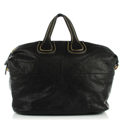 Givenchy Lambskin Studded Large Nightingale Black 1 of 8