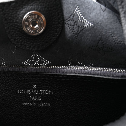 Louis Vuitton Mahina Carmel Hobo Black 5 of 8