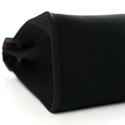 Hermes Toile Vache Hunter Herbag Zip 31 PM Ebene Black 9 of 11