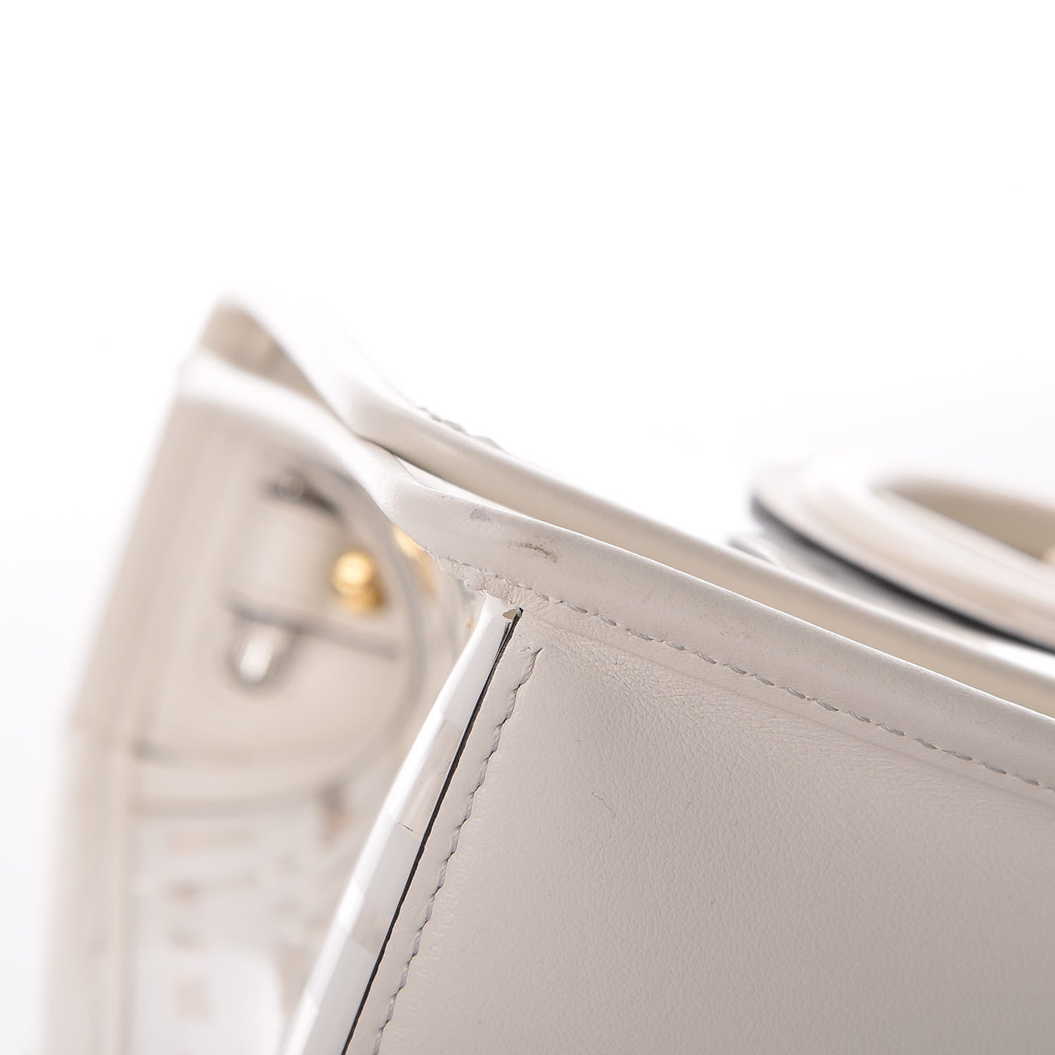 Fendi TPU FF Vitello Century F is Fendi Small Kan I Shoulder Bag White 11 of 11