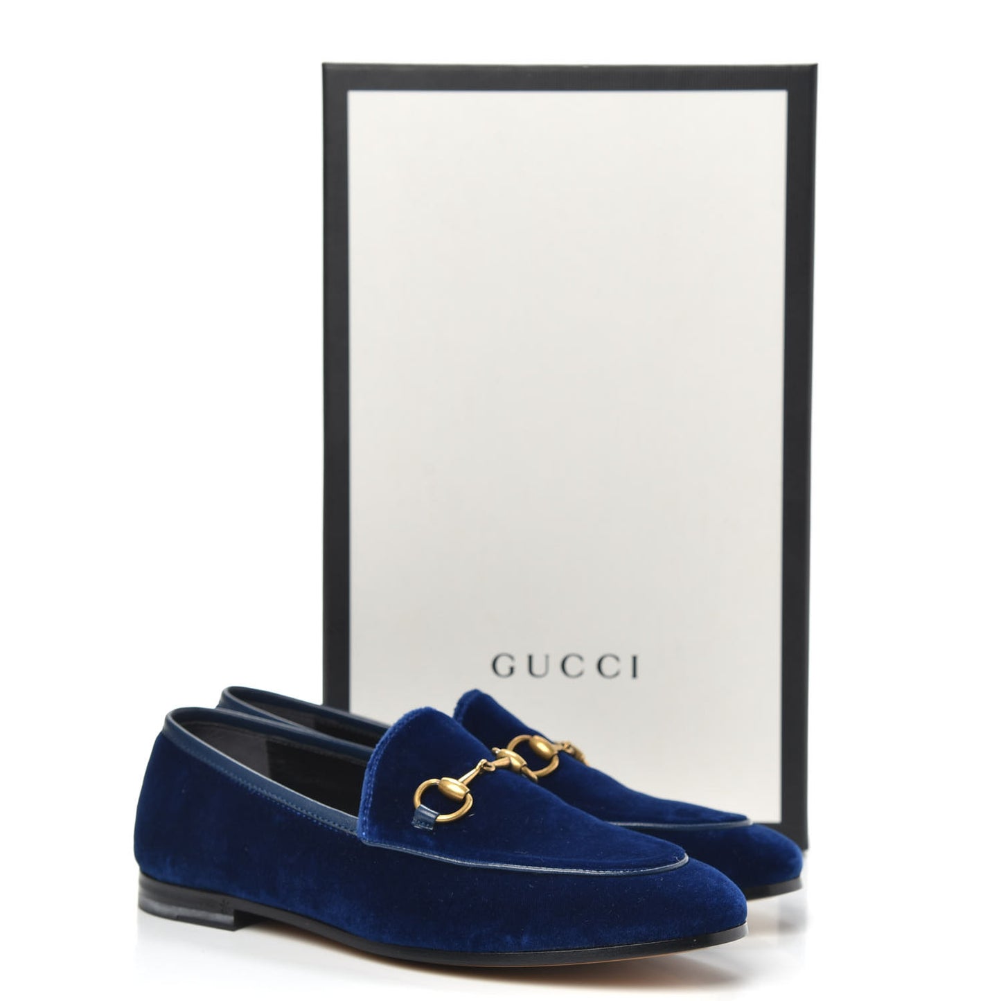 Velvet Horsebit Womens Jordaan Loafers 35.5 Blue Cobalt