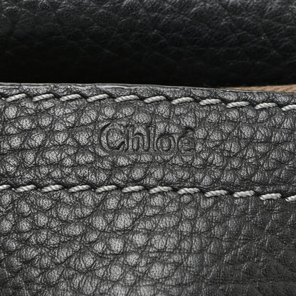 Chloe Calfskin Mini Marcie Round Crossbody Bag Black 6 of 13