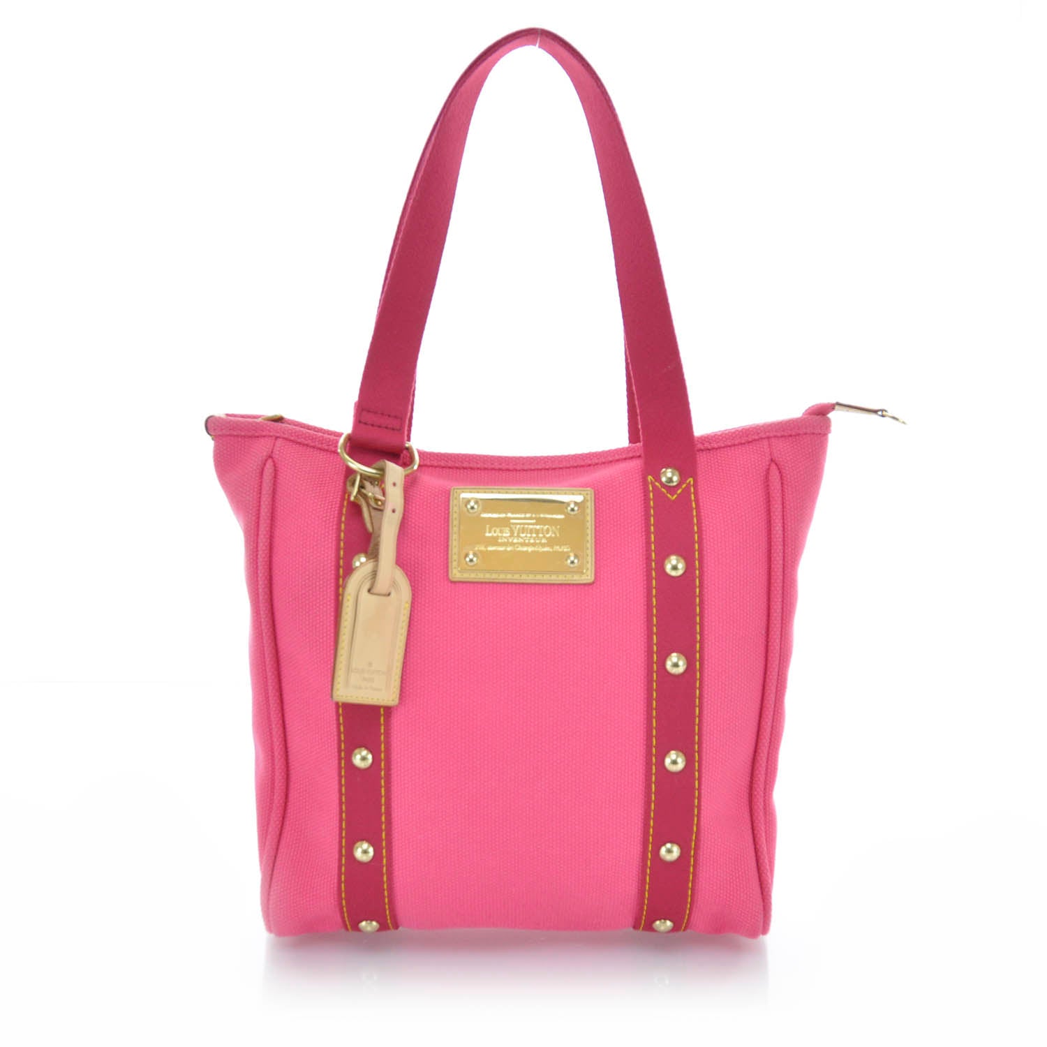 Louis Vuitton Toile Antigua Cabas MM Pink 1 of 11