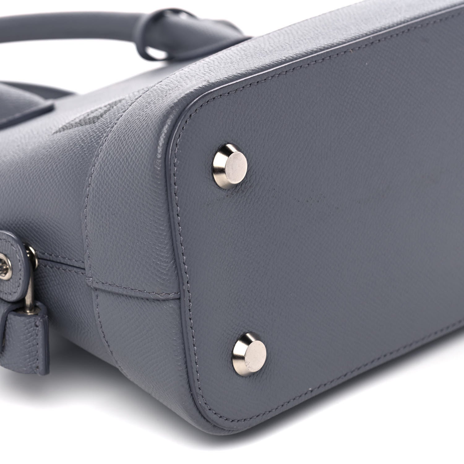 Balenciaga Grained Calfskin S Ville Top Handle Bag Gris Glace 10 of 12