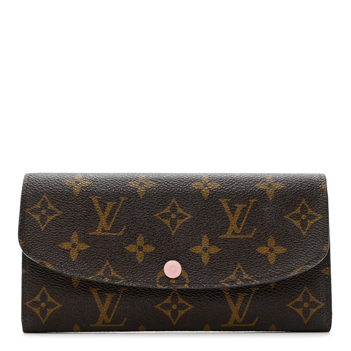 Monogram Emilie Wallet Rose Ballerine