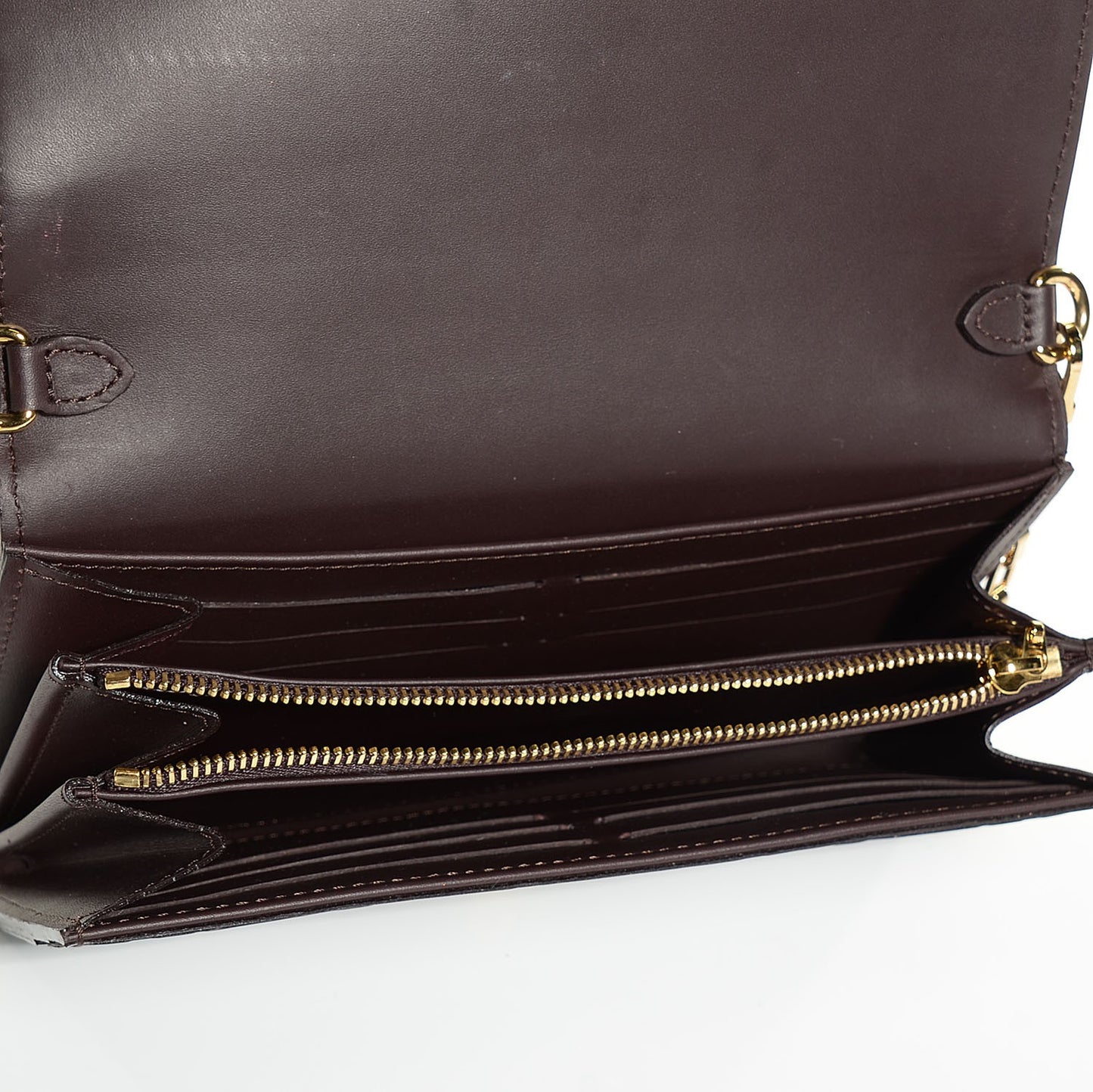Vernis Chain Wallet Amarante