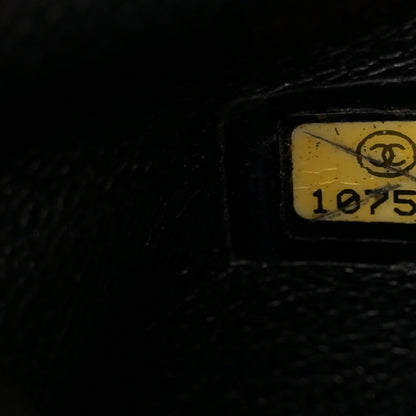 Chanel Smooth Calfskin Medium Luxe Ligne Bowler Black 7 of 13
