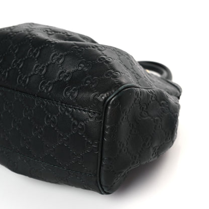 Gucci Guccissima Medium Sukey Tote Black 9 of 9