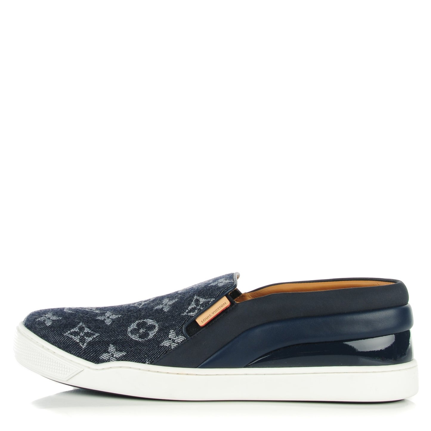 Denim Monogram Tempo Sneakers 40 Blue