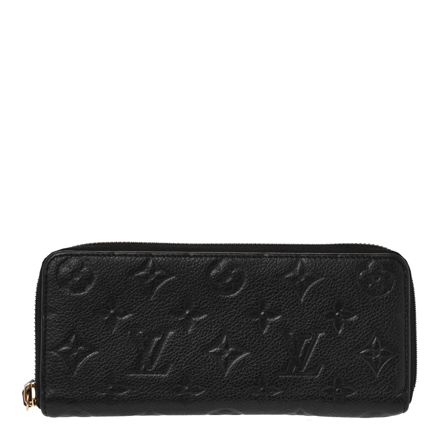 Louis Vuitton Empreinte Clemence Wallet Black 1 of 9
