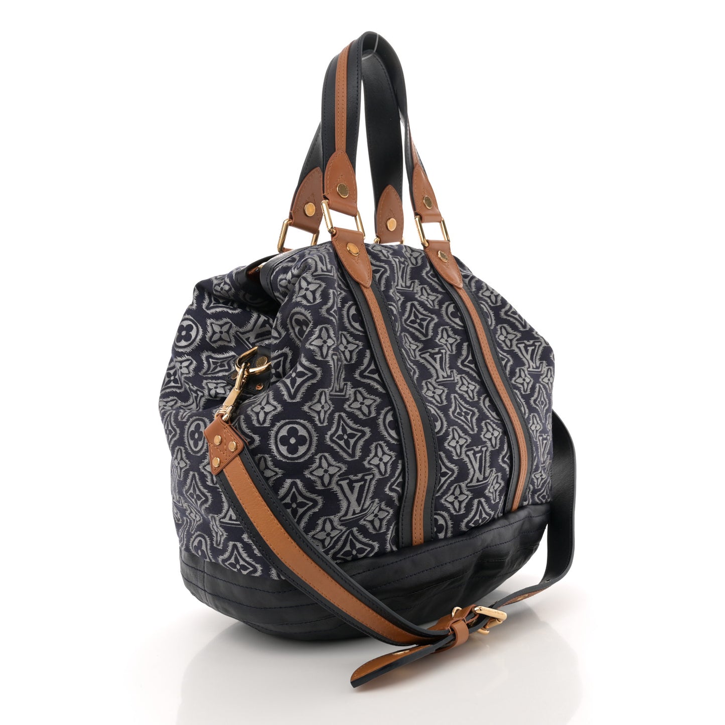 Jacquard Monogram Aviator Navy