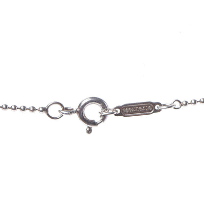 Tiffany Sterling Silver Return to Tiffany Heart Key Pendant Necklace 5 of 6