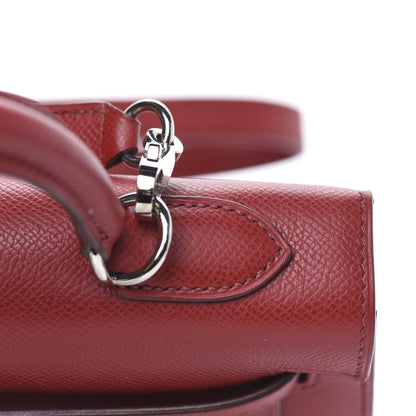 Hermes Epsom Kelly Sellier 32 Rouge Garance 24 of 27