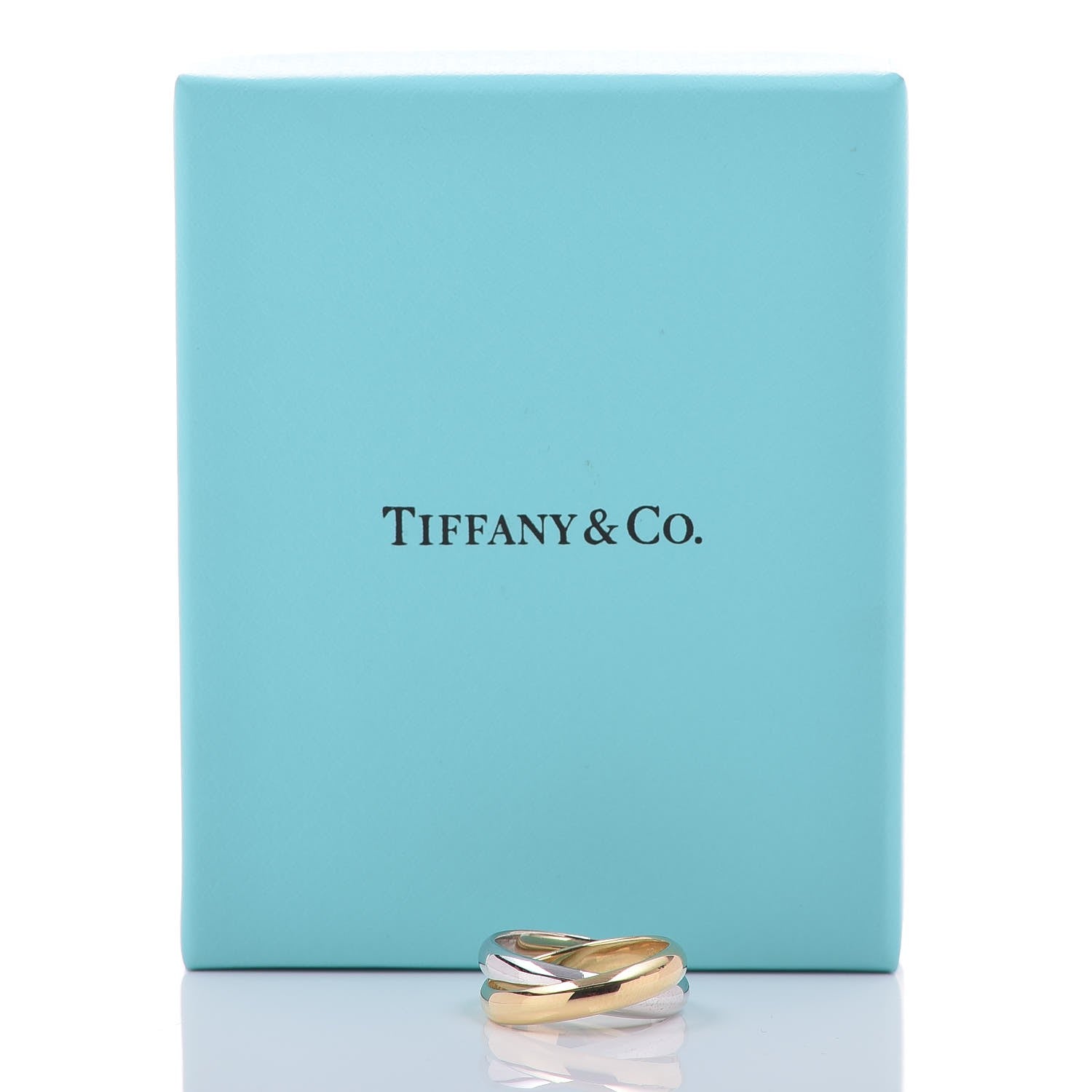 Tiffany 18K Yellow White Gold Paloma's Melody Ring 54 6.75 4 of 4
