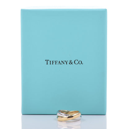 Tiffany 18K Yellow White Gold Paloma's Melody Ring 54 6.75 4 of 4