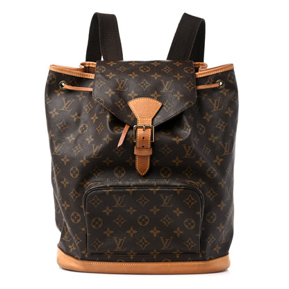 Louis Vuitton Monogram Montsouris GM Backpack 1 of 17