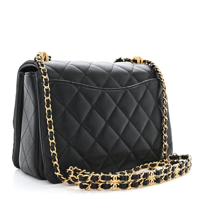 Chanel Caviar Quilted Coco First Flap Black 3 of 11