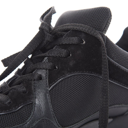 Chanel Toile Suede Calfskin CC Sneakers 39 Black 9 of 11