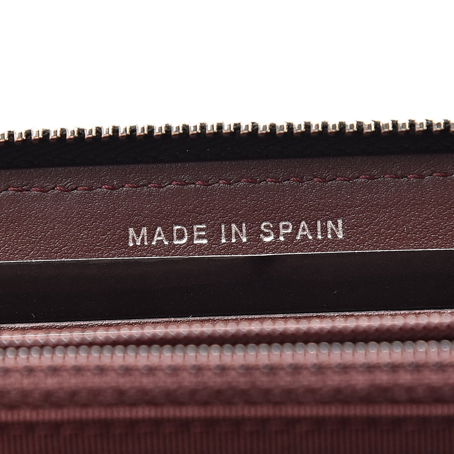 Caviar Quilted Small Zip Around Wallet Black