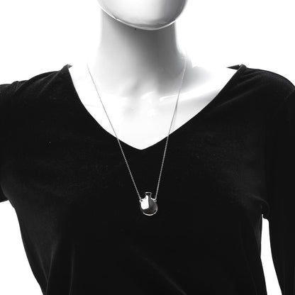 Tiffany Sterling Silver Small Elsa Peretti Bottle Pendant Necklace 2 of 6