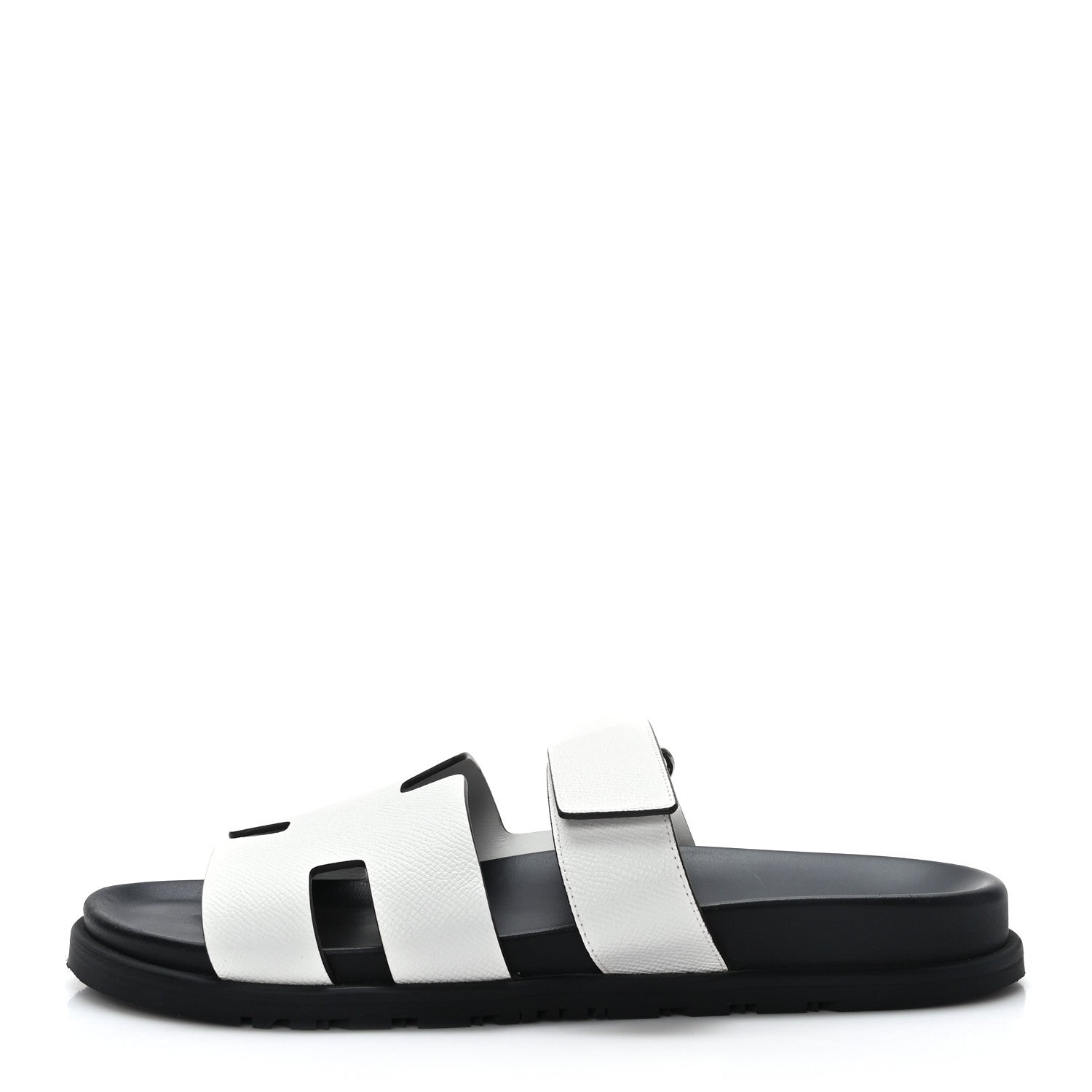 Hermes Epsom Mens Chypre Sandals 43 White 1 of 8