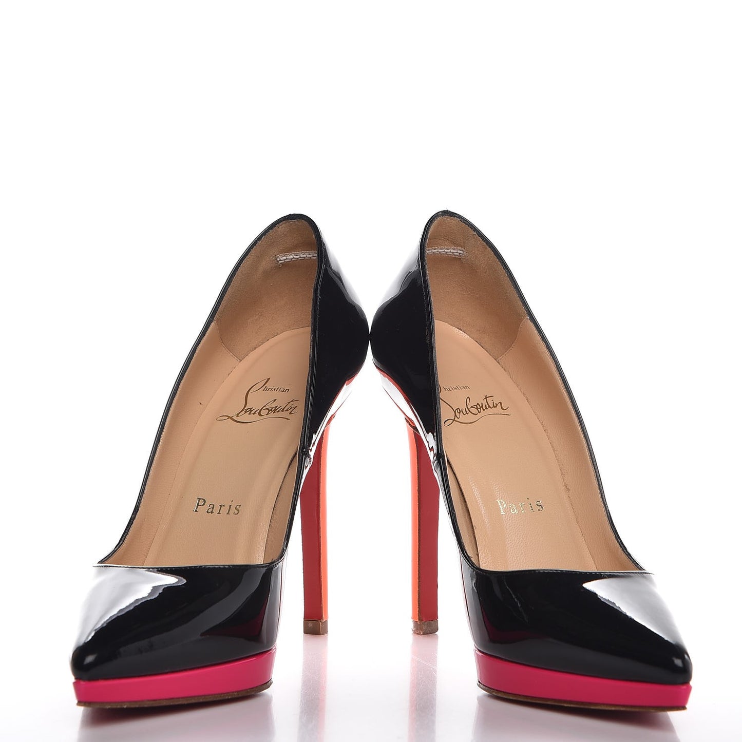 Patent Pigalle Plato 120 Pumps 35 Fluo Black Rose Matador