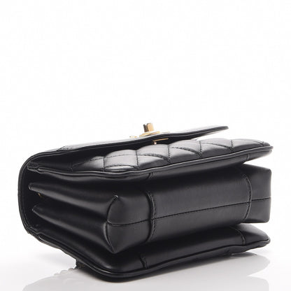 Chanel Lambskin Quilted Small Coco Vintage Flap Black 4 of 8