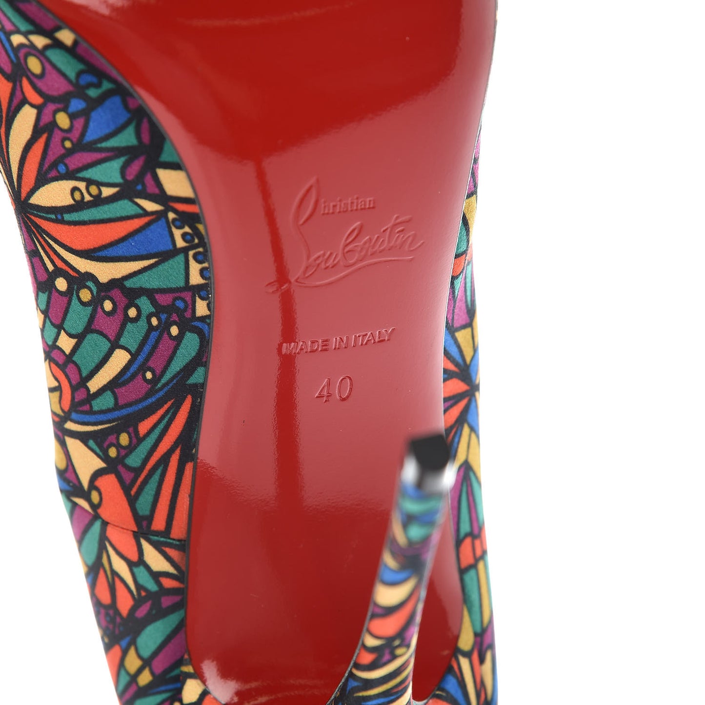 Satin Vitrail So Kate 120 Pumps 40 Multicolor